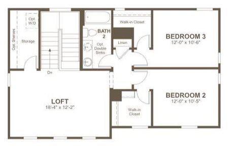 2nd Floorplan - Representative Photo