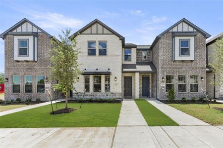 New construction Townhouse house 6310 Baritone Court, Sachse, TX 75048 Columbia Homeplan- photo 22 22