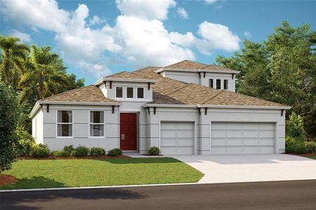 New construction Single-Family house 5347 Everlong Drive, Apollo Beach, FL 33572 Bayshore II- photo 0