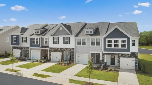 New construction Townhouse house 6328 Lady Eliza Lane, Raleigh, NC 27603 Litchfield- photo 0