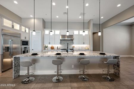 Kitchen with Cove Lighting