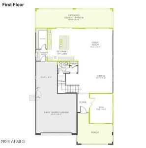 New construction Single-Family house 22560 E Saddle Way, Queen Creek, AZ 85142 Willow Plan 40-9- photo 1 1