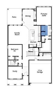 New construction Single-Family house Middleton Plan, 807 Fort Stockton, San Antonio, TX 78245 - photo