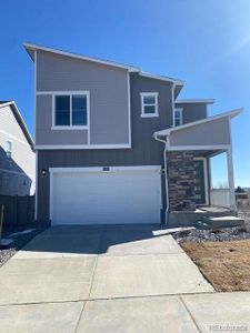 New construction Single-Family house 18073 Dandy Brush Drive, Parker, CO 80134 ELDER II- photo 0