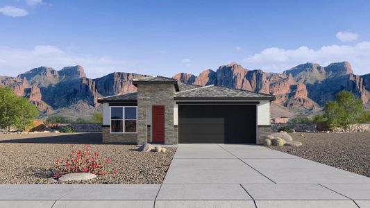 New construction Single-Family house Cardinal, 9416 North 178th Drive, Waddell, AZ 85355 - photo