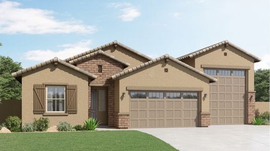 New construction Single-Family house Outlander II Plan 5581, 3315 N 197Th Ln, Buckeye, AZ 85396 - photo