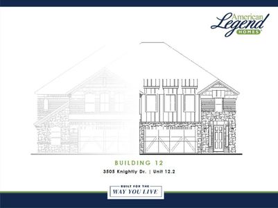 New construction Duplex house 3505 Knightly Drive, Lewisville, TX 75056 Building 12 Unit 2- photo 0 0