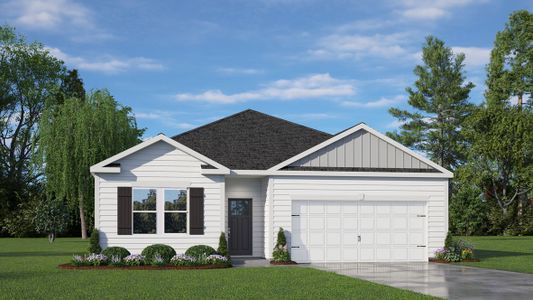 New construction Single-Family house 41 Honeycutt Oaks Drive, Angier, NC 27501 - photo 0