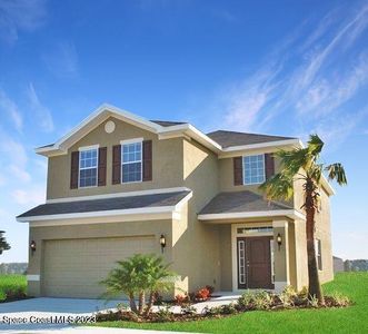 New construction Single-Family house 1240 Canfield Circle Se, Palm Bay, FL 32909 2405- photo 1 1