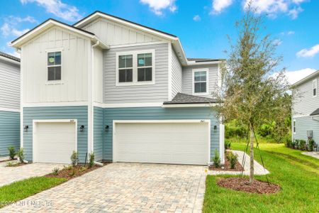 New construction Townhouse house 515 Brandon Lakes Drive, Saint Augustine, FL 32092 Wingate- photo 0