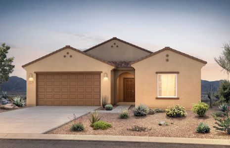 New construction Single-Family house Poppy, 25173 West Chanute Pass, Buckeye, AZ 85326 - photo