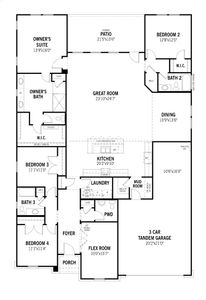New construction Single-Family house 14004 Alfafar Court, Little Elm, TX 75068 Milan- photo 1 1