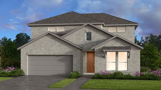 New construction Single-Family house 171 Jackson River Loop, Kyle, TX 78640 Carmine- photo 0