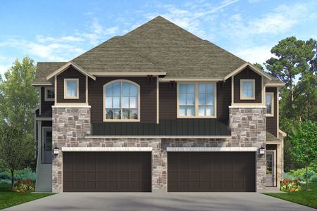 New construction Single-Family house 4910 Anders Lane, Manvel, TX 77578 Bungalo - Villas Collection- photo 2 2