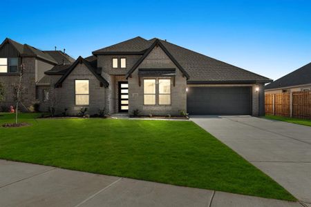 New construction Single-Family house 223 Clairmont Drive, Ponder, TX 76259 Caraway- photo 2 2