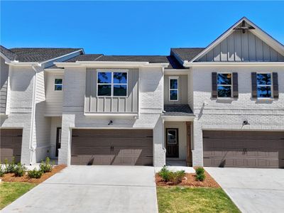 New construction Townhouse house 5520 Rock Place Court, Norcross, GA 30093 Queensland- photo 0