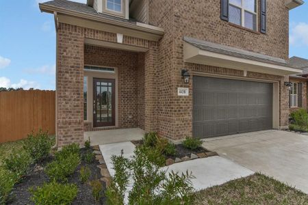 New construction Single-Family house 19568 Stripe Hill Bend, Conroe, TX 77356 Wallace- photo 1 1