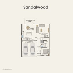 New construction Single-Family house Sandalwood, 6509 Adderly Road, Pilot Point, TX 76258 - photo