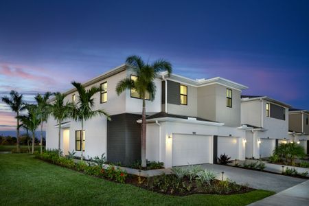 New construction Townhouse house 14207 Sw Solange St, Port Saint Lucie, FL 34987 Ellery- photo 1 1