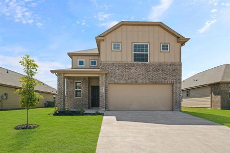 New construction Single-Family house 5049 Chital Drive, Fort Worth, TX 76036 The Wisteria- photo 0