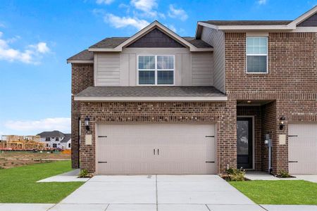 New construction Townhouse house 736 Carson Lane, Pilot Point, TX 76258 - photo 0