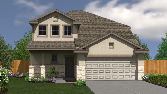 New construction Single-Family house The Hawthorne, 8903 Grand Western, San Antonio, TX 78109 - photo