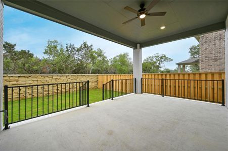 New construction Single-Family house 120 Barnstorm Ln, Georgetown, TX 78633 The Asher IX- photo 18 18