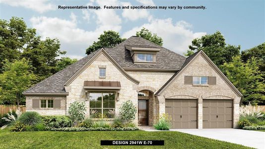 New construction Single-Family house Design 2941W, 2813 Pearl Barley, Seguin, TX 78155 - photo