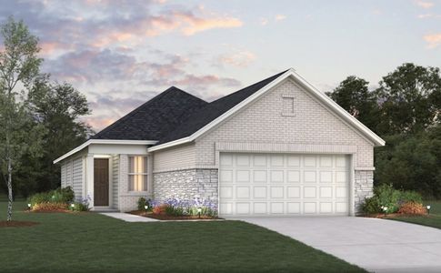 New construction Single-Family house 21907 Oron Maple Way, Hockley, TX 77447 Mccullough- photo 0