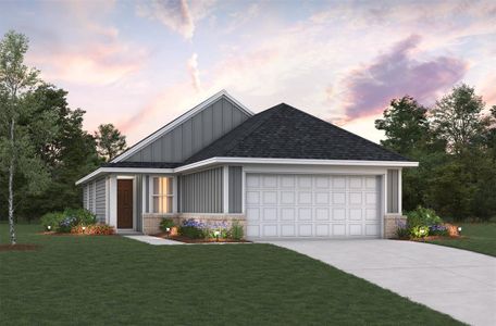 New construction Single-Family house 5038 Bluebird Song Lane, Katy, TX 77493 Mccullough- photo 1 1