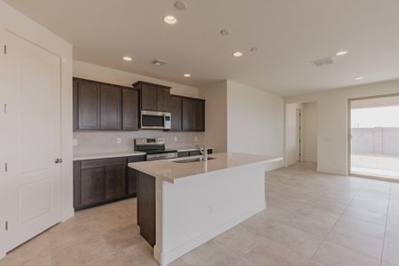 New construction Single-Family house 24195 W. Hess Avenue, Buckeye, AZ 85326 Castillo Series - Bluebell- photo
