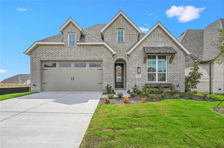 New construction Single-Family house 1339 Bay Laurel Road, Fate, TX 75087 Davenport Plan- photo 0