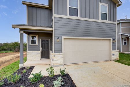 New construction Single-Family house 9843 Forestier Green, San Antonio, TX 78214 Gannett - 2097- photo