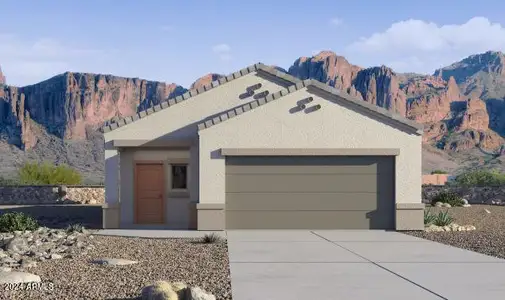 New construction Single-Family house 5261 E Umber Road, San Tan Valley, AZ 85143 - photo 0