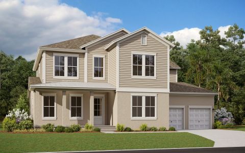 New construction Single-Family house Prescott - 70' Homesites, 8704 Crick Alley, Orlando, FL 32827 - photo