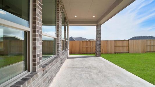 New construction Single-Family house 5018 Woodland Ranch Drive, Manvel, TX 77578 Grantham Plan- photo 37 37