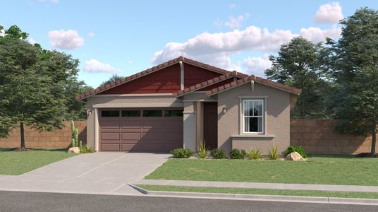 New construction Single-Family house 36605 W Giallo Ln, Maricopa, AZ 85138 Ironwood- photo 0