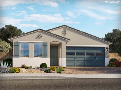 New construction Single-Family house 35495 W Cartegna Lane, Maricopa, AZ 85138 Jubilee- photo 0