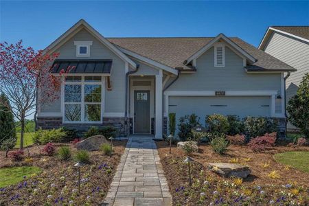 New construction Single-Family house 6770 Welcome Road, Flowery Branch, GA 30542 The Gilmore- photo 0