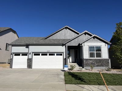 New construction Single-Family house 16910 Mckay Drive, Mead, CO 80542 Lakewood II- photo 0