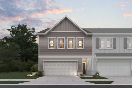 New construction Townhouse house 511 Point Place Drive, Loganville, GA 30052 Aster- photo 0