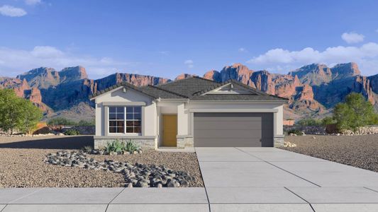 New construction Single-Family house 18630 W Bronco Trail, Wittmann, AZ 85361 Lark- photo 0 0