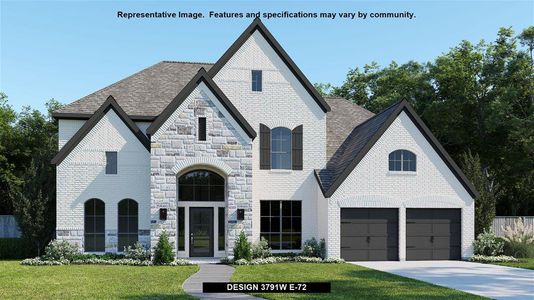 New construction Single-Family house 4706 Sycamore Way Road, Fulshear, TX 77441 Design 3791W- photo