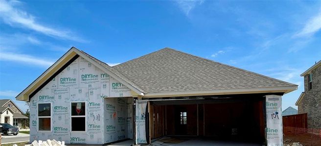 New construction Single-Family house 101 Swinging H Ln, Georgetown, TX 78633 Manchester Homeplan- photo 0