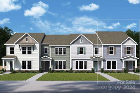 New construction Townhouse house 10107 Mamillion Drive, Huntersville, NC 28078 The Oakside- photo 0