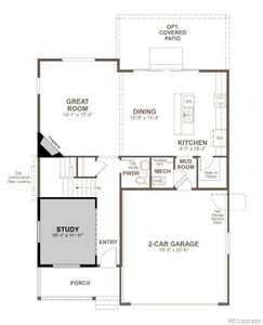 New construction Single-Family house 24574 E 37Th Avenue, Aurora, CO 80019 Lapis- photo 1 1