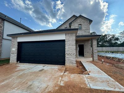 New construction Single-Family house 9328 Hard Rock Road, Conroe, TX 77303 Savannah Homeplan- photo 0