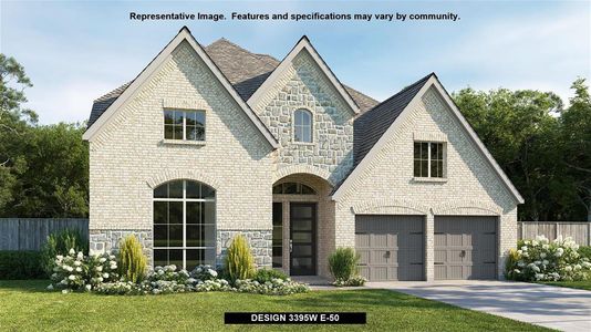 New construction Single-Family house 1305 Rodeo Ridge Drive, Georgetown, TX 78628 Design 3395W- photo 0 0