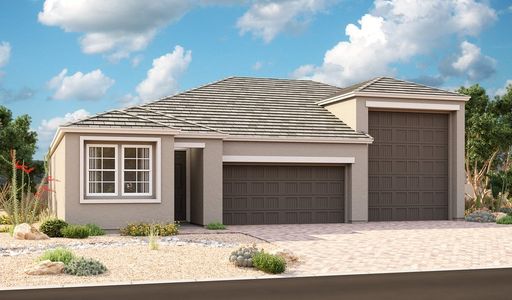 New construction Single-Family house 1273 N. Topaz Trail, Coolidge, AZ 85128 Pewter- photo 0