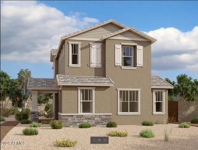New construction Single-Family house 25830 N 22Nd Lane, Phoenix, AZ 85085 Peralta Homeplan- photo 0 0
